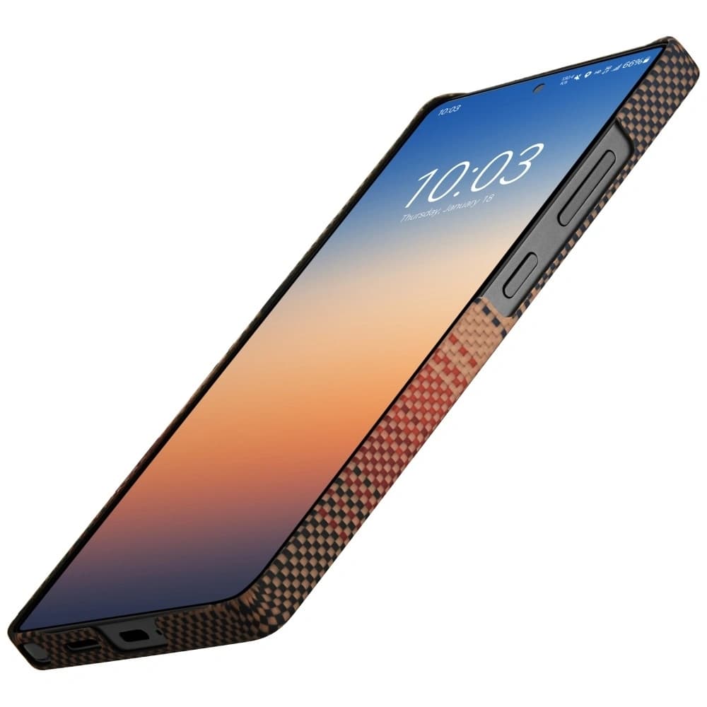 PITAKA Ultra-Slim MagSafe Samsung Galaxy S25 Ultra západ slunce - 6