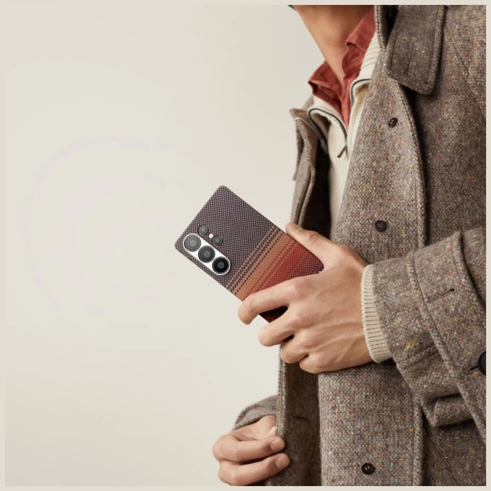 PITAKA Ultra-Slim MagSafe Samsung Galaxy S25 Ultra západ slunce - 14