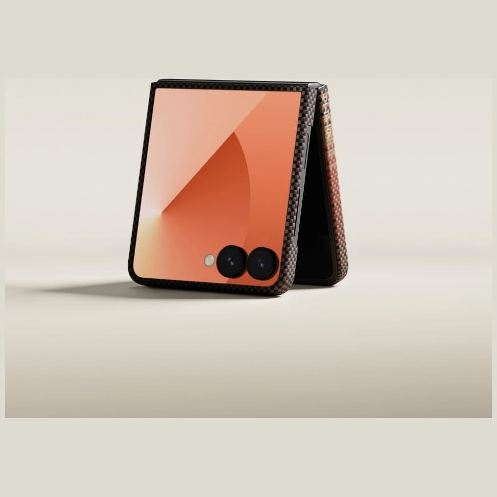 PITAKA Ultra-Slim MagSafe Samsung Galaxy Z Flip7 naplemente - 6