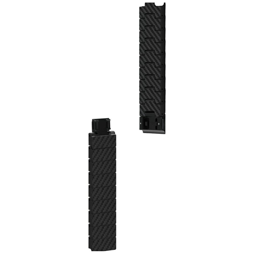 PITAKA Carbon Fiber Modern pentru Apple Watch 1/2/3/4/5/6/7/8/9/10/11/SE/SE 3/Ultra/Ultra 2/Ultra 3 negru gri - 10