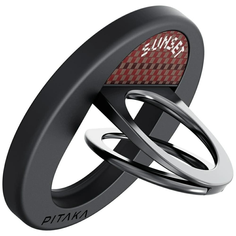 PITAKA MagEZ Grip 3 MagSafe Magnetic Finger Holder with Stand Function Sunset - 6
