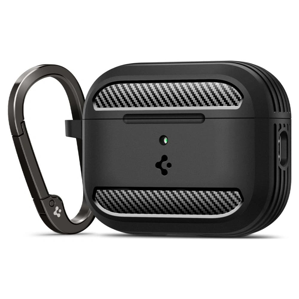Spigen Rugged Armor Apple AirPods Pro 3 Matte Black - 1