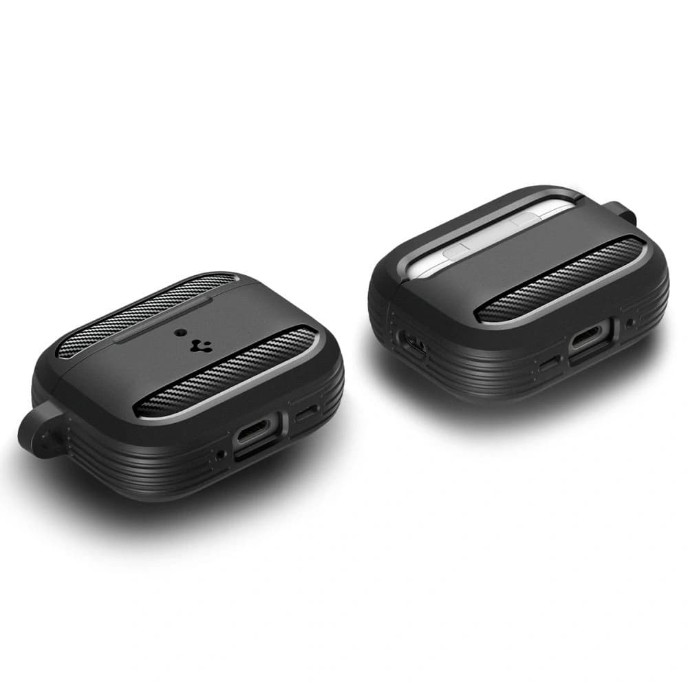 Spigen Rugged Armor Apple AirPods Pro 3 Matte Black - 12