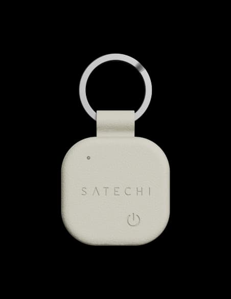 Satechi FindAll Schlüsselanhänger Locator kompatibel mit Apple Find My (Sand)