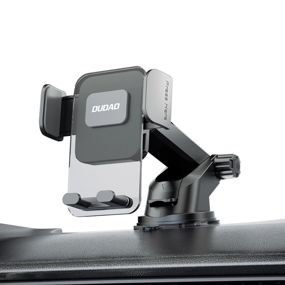 Dudao F8 Max+ černý držák na telefon na palubní desku - 2