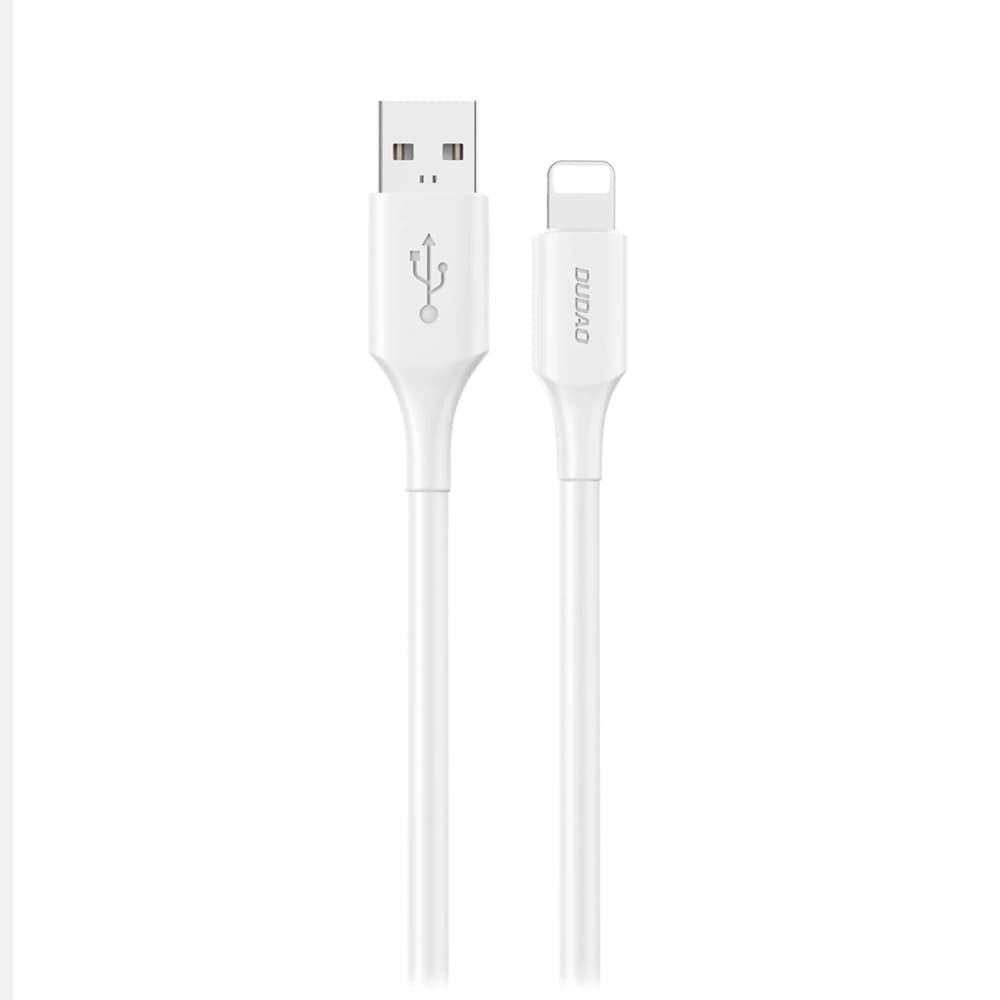 Dudao L2sL USB-A / Lightning 6A Cable 1.2m white - 1
