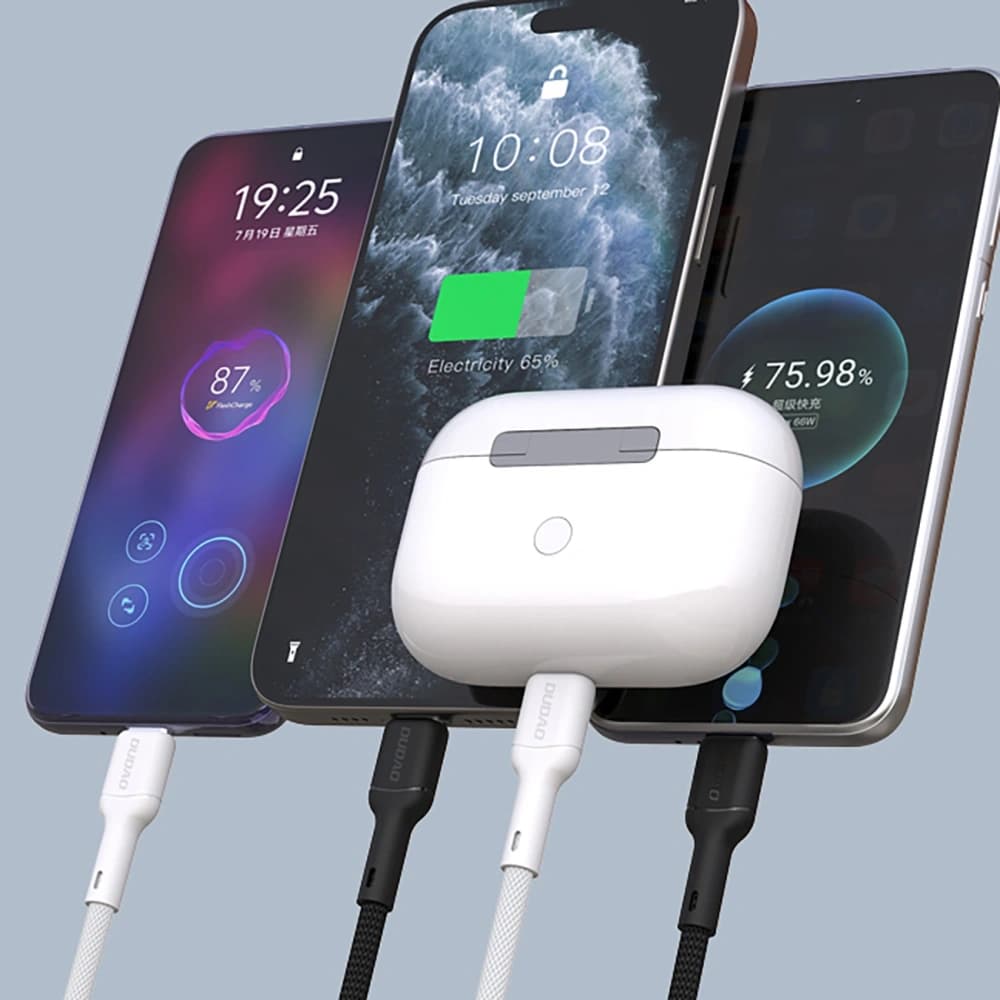 Dudao L9X 30W USB-C / Lightning 1m bílý - 8