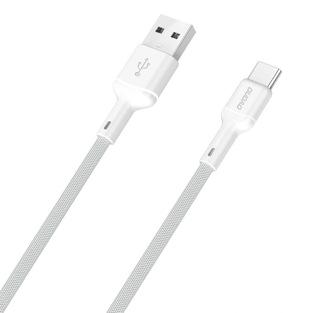 Dudao L9T 5A USB-A / USB-C 1m bílý - 1