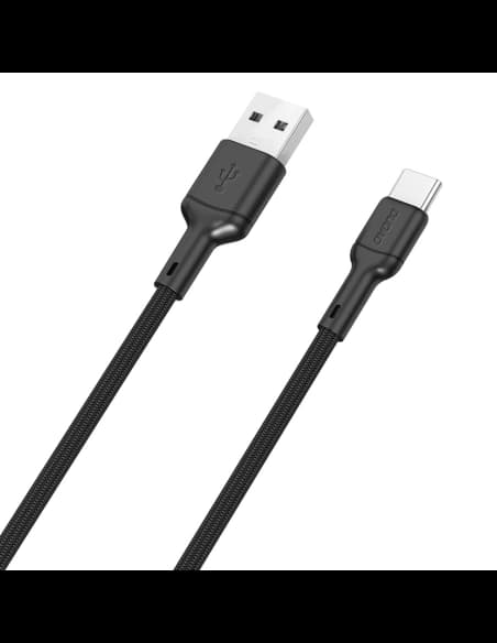 Dudao L9T 5A USB-A / USB-C 1m fekete