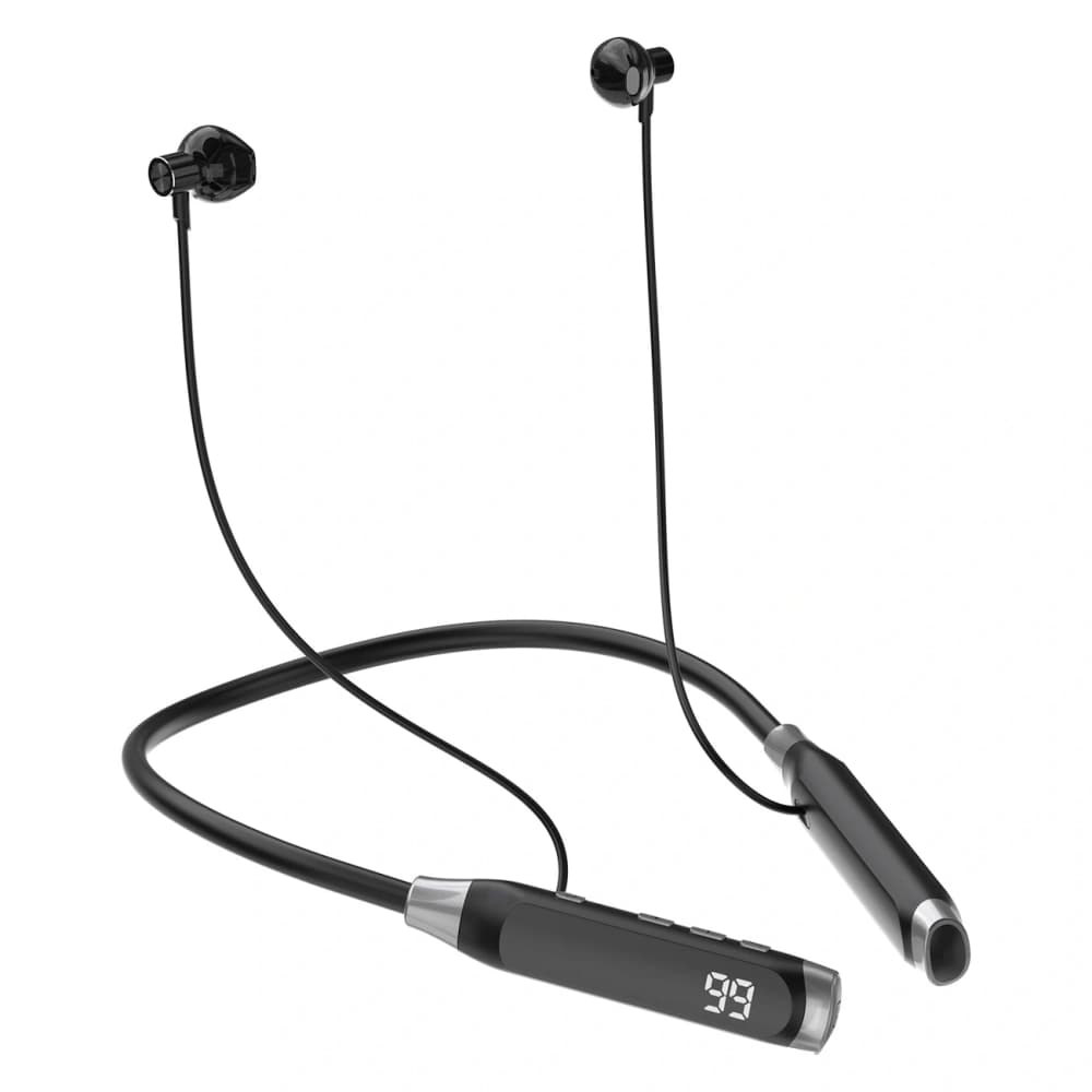 Dudao U5 Max Drahtlose In-Ear Kopfhörer Bluetooth 5.0 mit Nackenband Schwarz - 1