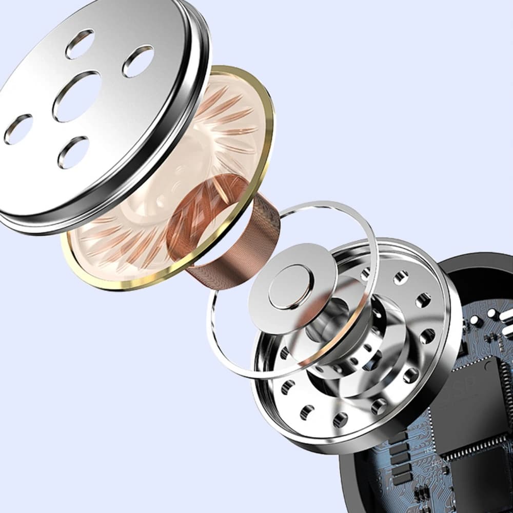 Dudao U5 Max Drahtlose In-Ear Kopfhörer Bluetooth 5.0 mit Nackenband Schwarz - 8