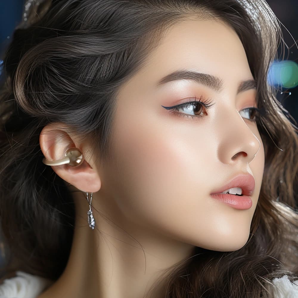 Dudao U20 TWS Nyitott Fülű Vezeték nélküli Fülhallgató Bluetooth 5.4 fekete - 4