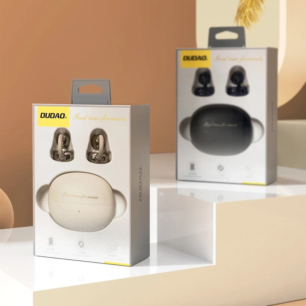 Dudao U20 TWS Nyitott Fülű Vezeték nélküli Fülhallgató Bluetooth 5.4 fekete - 6