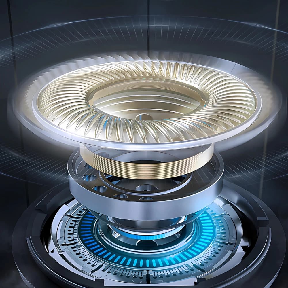 Dudao U21 TWS ANC ENC Drahtlose In-Ear Kopfhörer Bluetooth 5.4 Weiß - 5