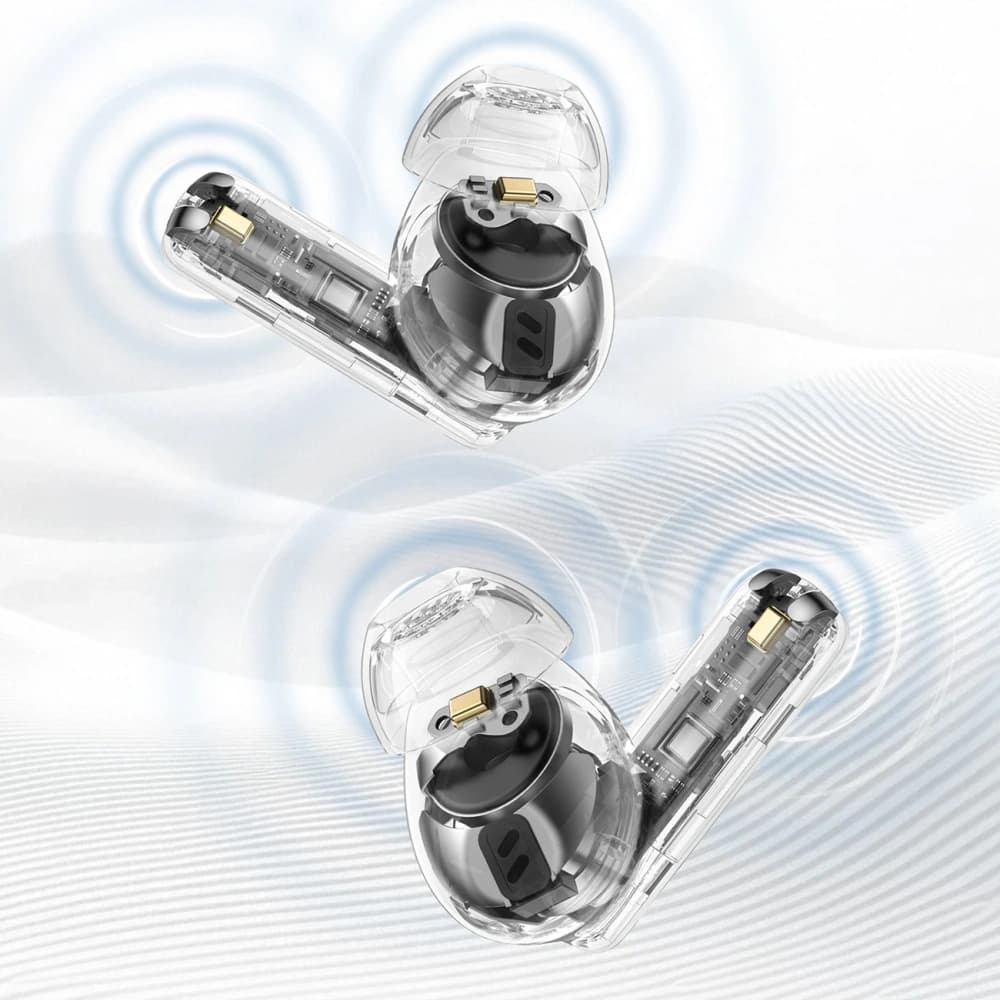 Dudao U21 TWS ANC ENC Drahtlose In-Ear Kopfhörer Bluetooth 5.4 schwarz - 3