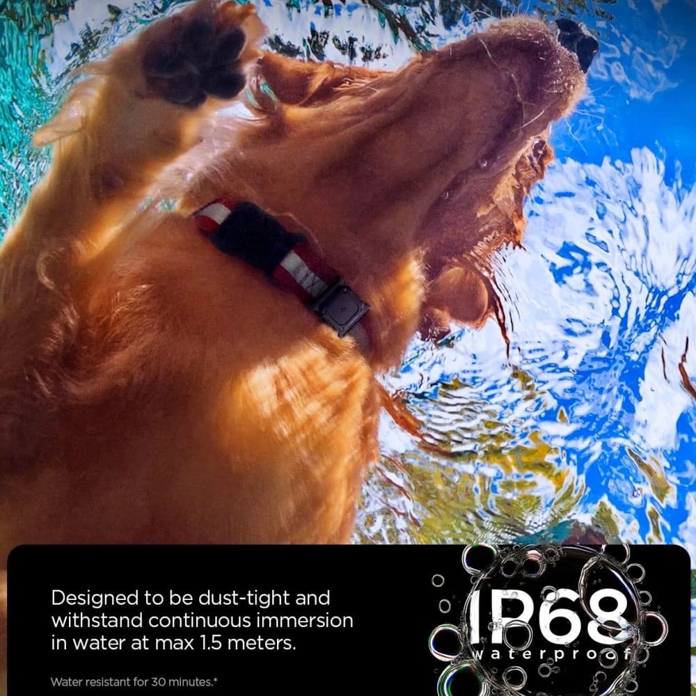 Spigen Tough Armor Apple AirTag 1 / 2 Pet Collar Black - 5