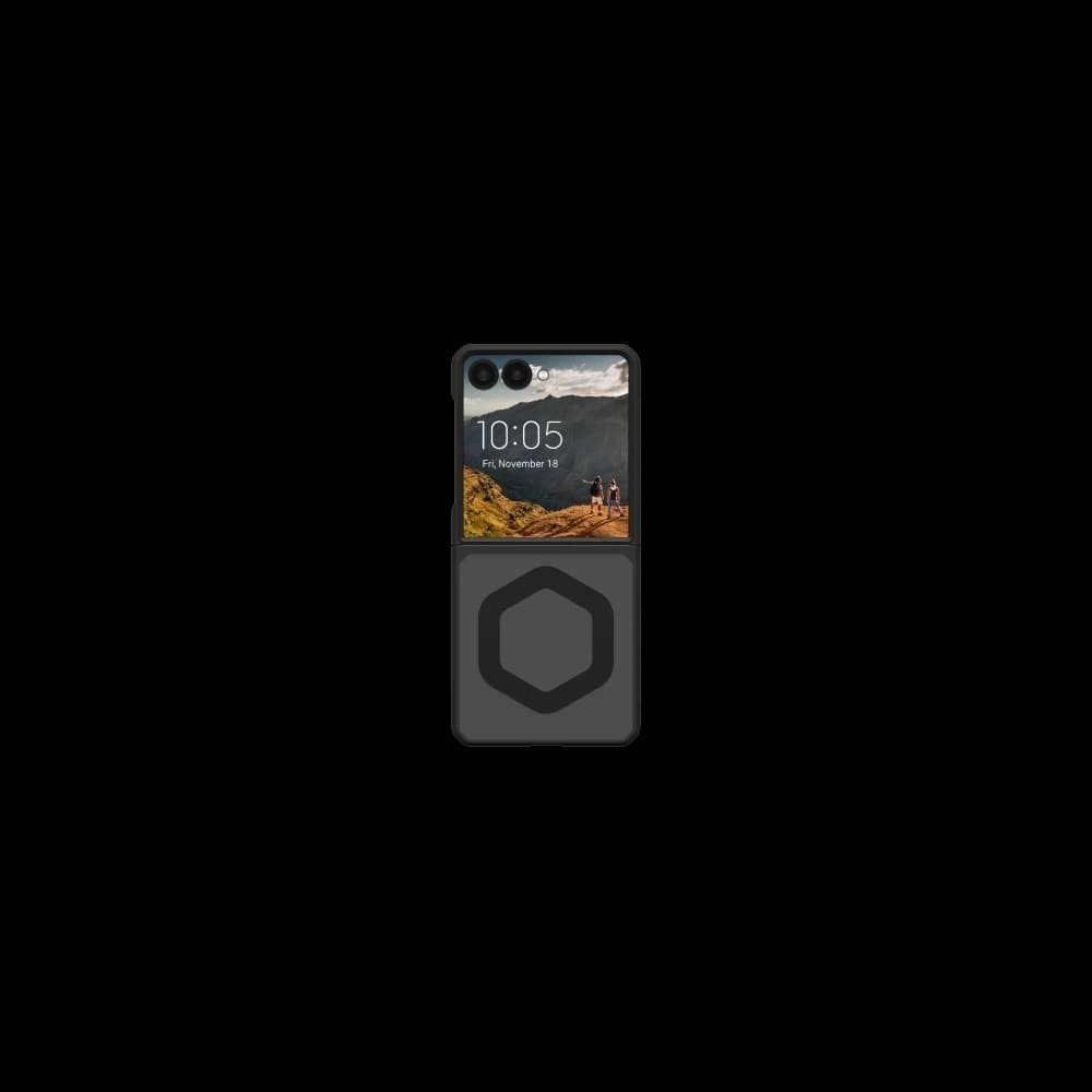 UAG Urban Armor Gear Mouve Samsung Galaxy Flip 7 with a built-in magnetic module (ash) - 1