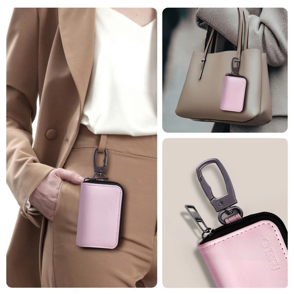 Tech-Protect KLR300 Pouch Keyless RFID Signal Blocker Caz Roz - 4