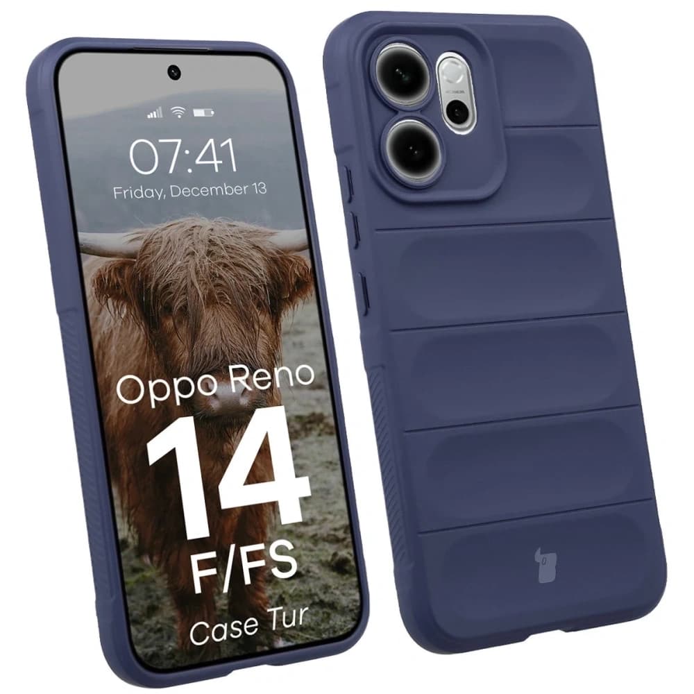 Bizon Case Tur Oppo Reno 14 F / 14 FS marineblau - 1