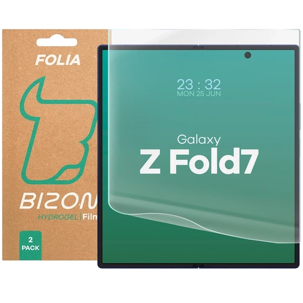 Bizon Glass Hydrogel Mid Duo Samsung Galaxy Z Fold7 [2 PACK] - 1