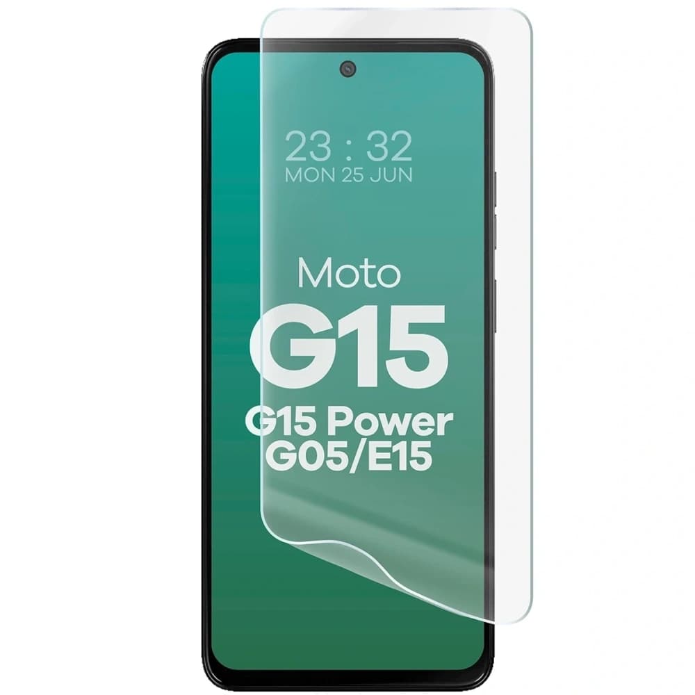 Bizon Glass Hydrogel Front Motorola Moto G15 / G15 Power / G05 / E15 - 5