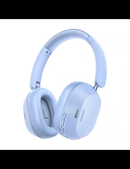 Căști wireless Ugreen HiTune Max 5C Hybrid ANC Bluetooth 5.4 over-ear (albastre)