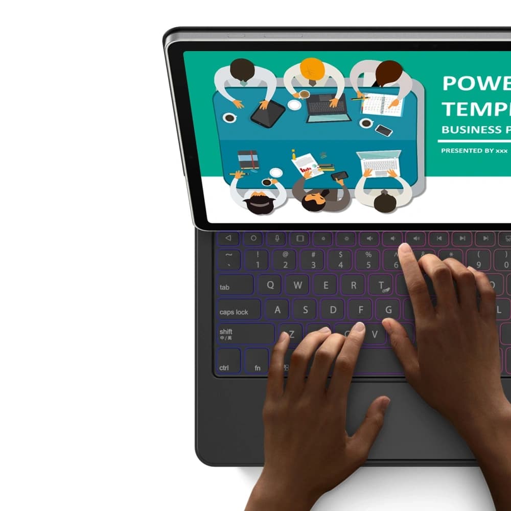 Dux Ducis Tastatură MK Series Bluetooth Samsung Galaxy Tab S9+ Plus / S8+ Plus / S7+ Plus neagră - 13