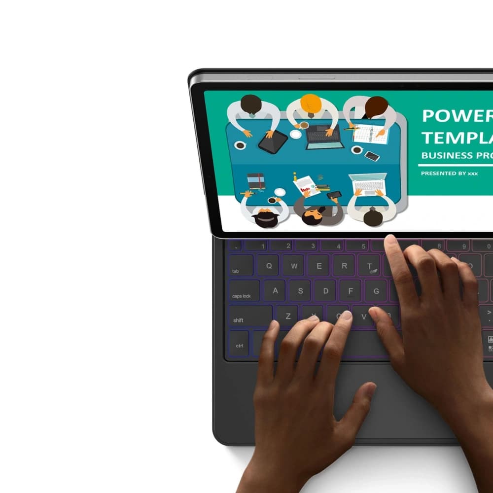 Dux Ducis Klávesnice MK Series Bluetooth Samsung Galaxy Tab S9 / S8 / S7 černá - 12