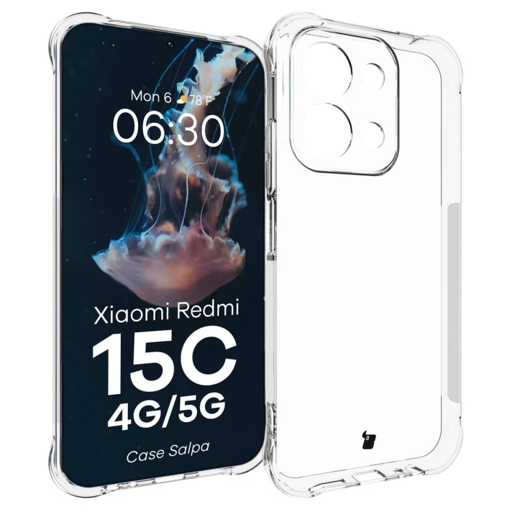 Bizon Case Salpa Xiaomi Redmi 15C 4G / 5G 173mm clear