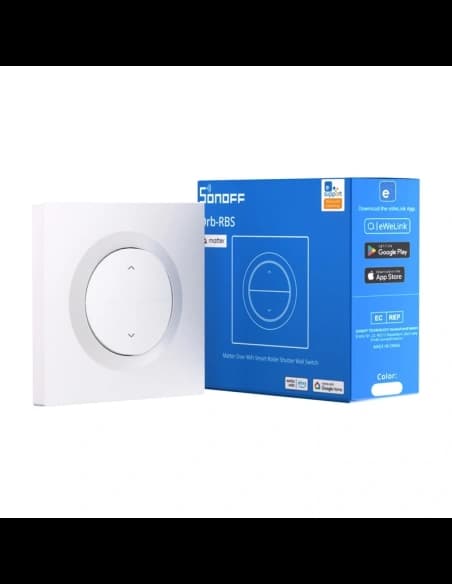 Sonoff MINI-RBS-E Matter okos redőny falikapcsoló