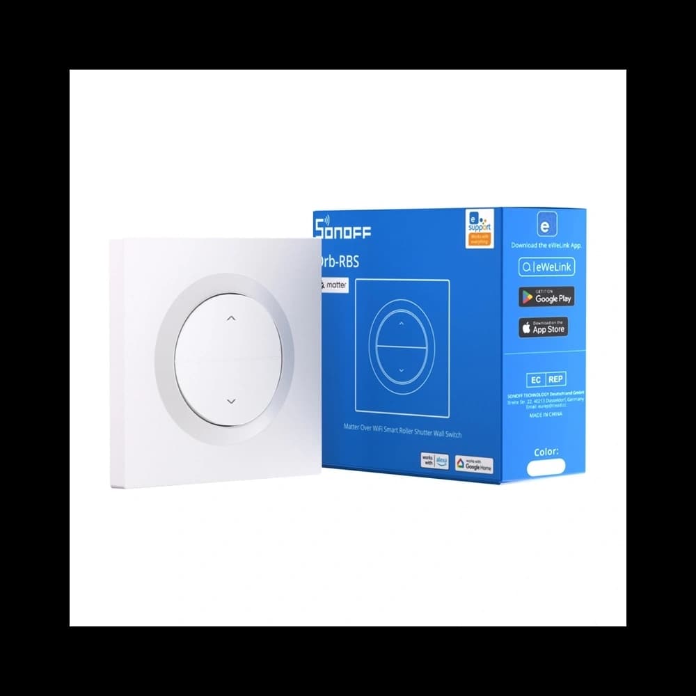 Sonoff MINI-RBS-E Matter Smart-Rollladen-Wandschalter - 1