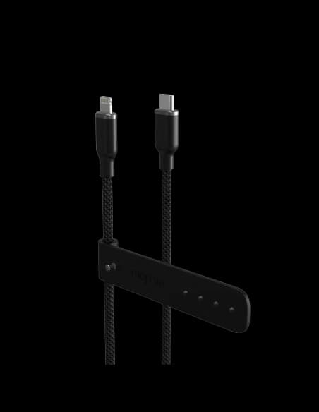 Mophie Charge Stream USB-C / Lightning kabel 1m (černý)
