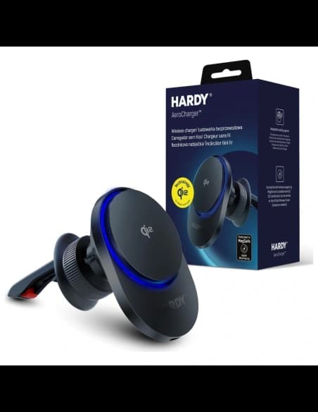 Ładowarka indukcyjna 3MK Hardy AeroCharger 15W MPP Qi2 czarny