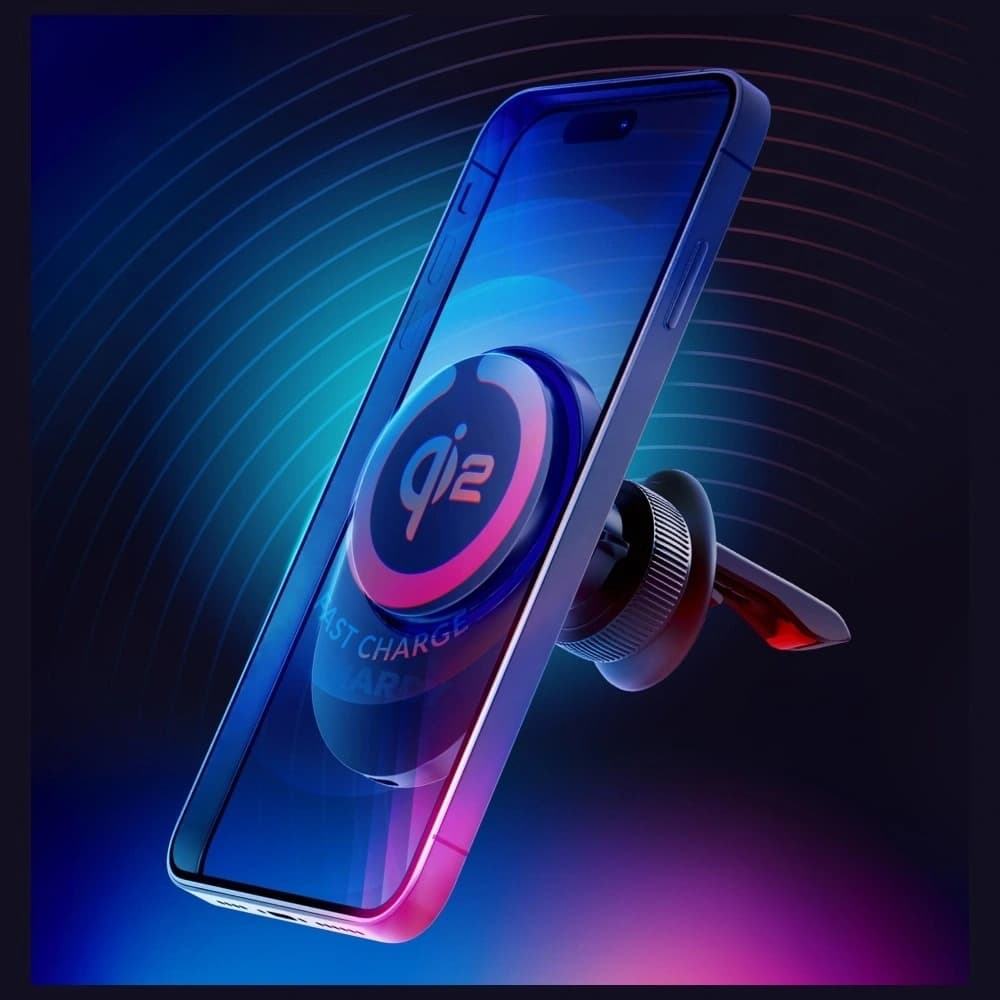 Încărcător wireless 3MK Hardy AeroCharger 15W MPP Qi2 negru - 3