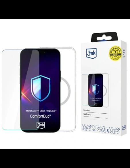 Zestaw 3MK ComfortDuo Clear MagCase do Samsung Galaxy S25+ Plus