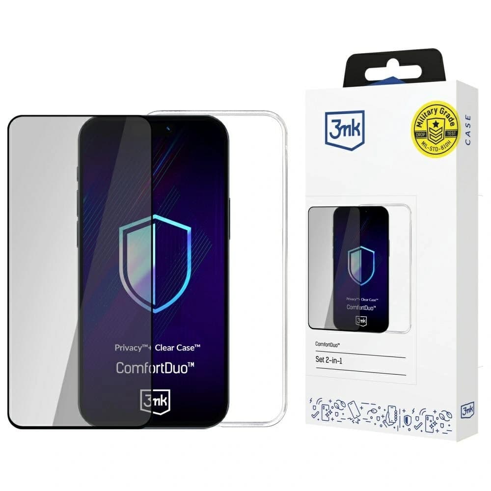 3MK Set ComfortDuo Privacy Clear Samsung Galaxy A54 5G - 1