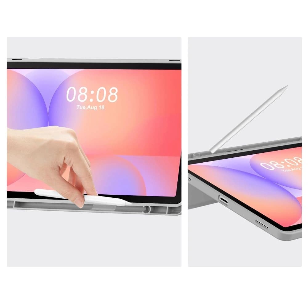 Tech-Protect SmartCase Pen Samsung Galaxy Tab S9 11.0 / S9 FE / S10 FE / S10 Lite 10.9 X710 / X716b / X510 / X516b / X520 / X526 / X400 / X406b Grey - 7