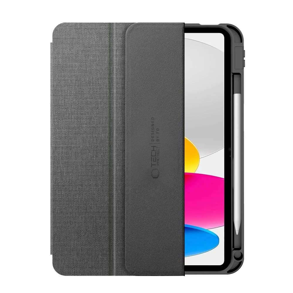 Tech-Protect SmartCase Pen Canvas Apple iPad 10,9" 2022 / 11" 2025 antracitově šedá - 4