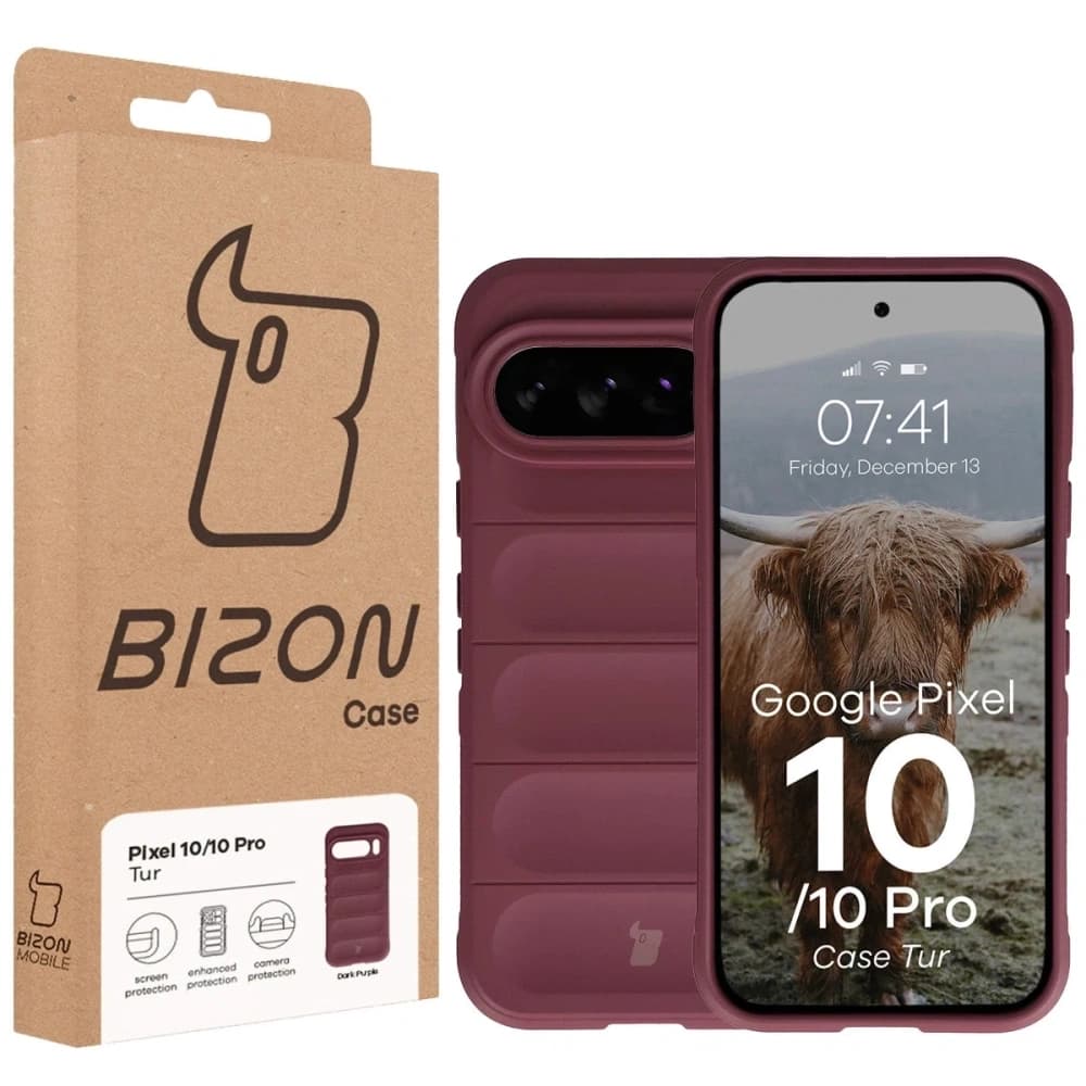 Bizon Case Tur Google Pixel 10 / 10 Pro burgundská - 8