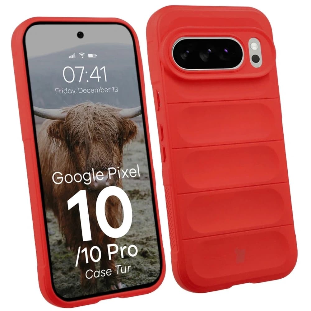 Bizon Case Tur Google Pixel 10 / 10 Pro red - 1