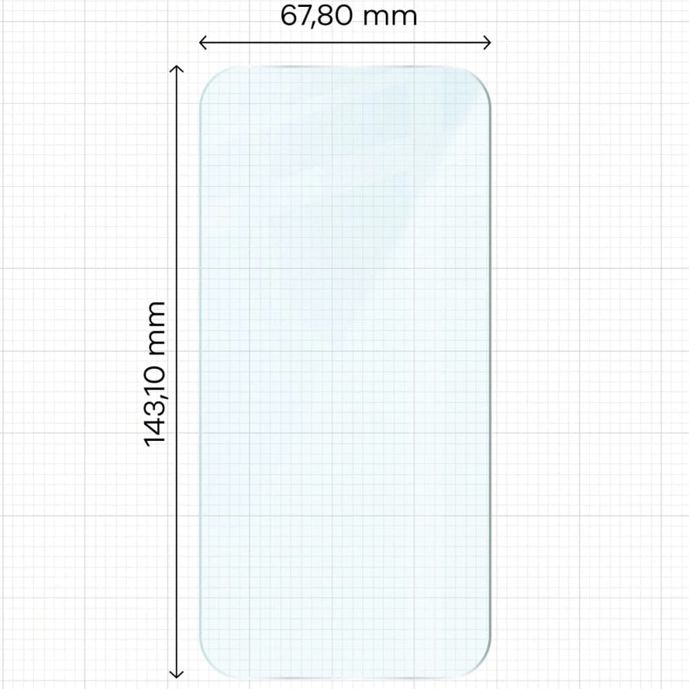 Bizon Glass Clear Duo iPhone 12 / 12 Pro [2 BALENÍ] - 2
