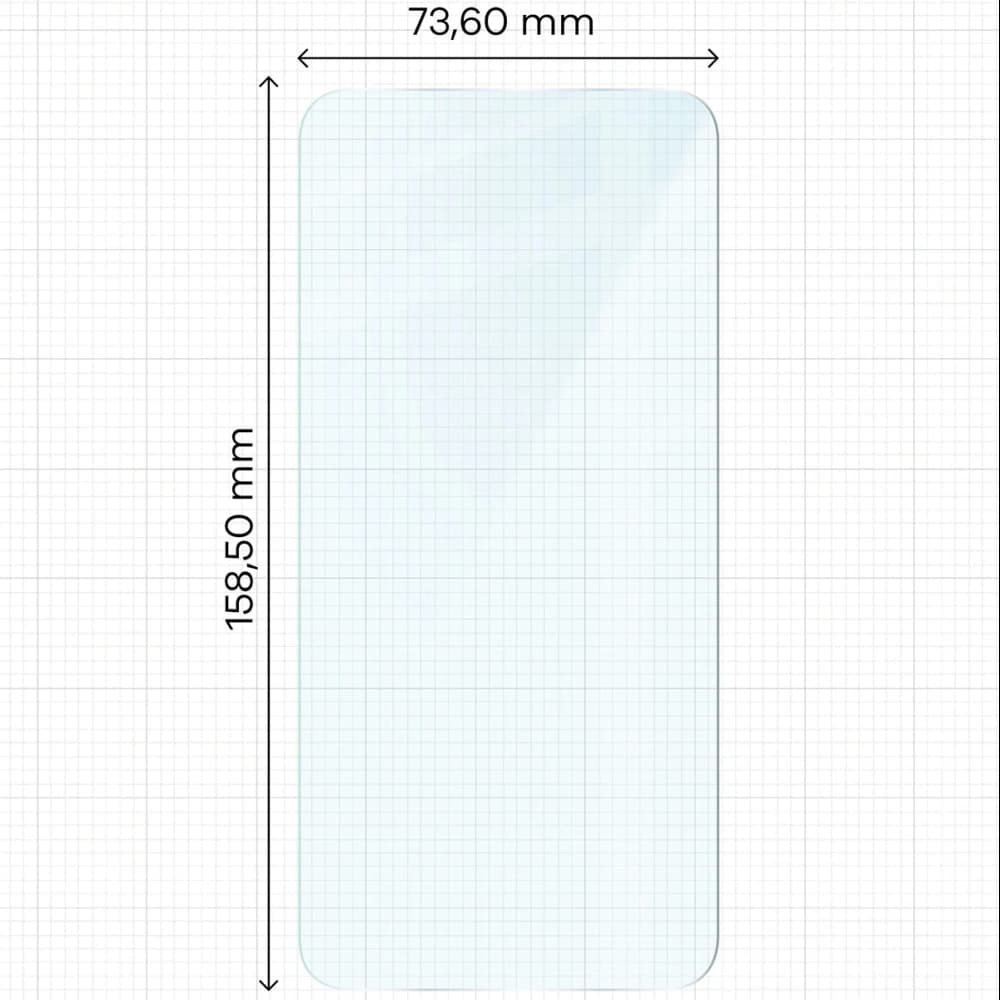 Bizon Glass Clear Duo Xiaomi POCO F7 [2 PACK] - 2
