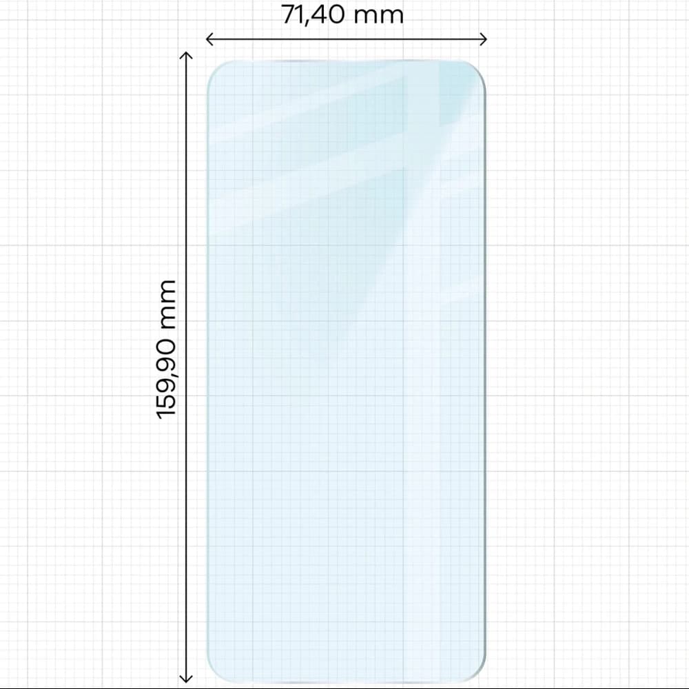 Bizon Glass Clear Duo Realme 14x 5G / C55 / C75 / OnePlus Nord CE 3 Lite / Oppo A60 4G [2 PACHET] - 2