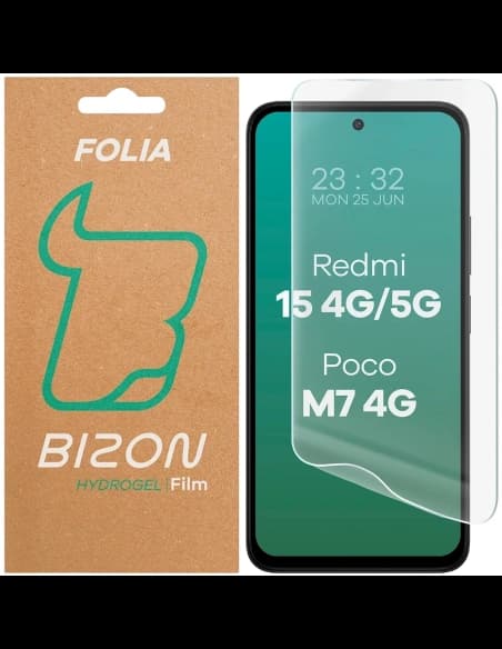 Bizon Glas Hydrogel Front Xiaomi Redmi 15 4G / 5G / POCO M7 4G