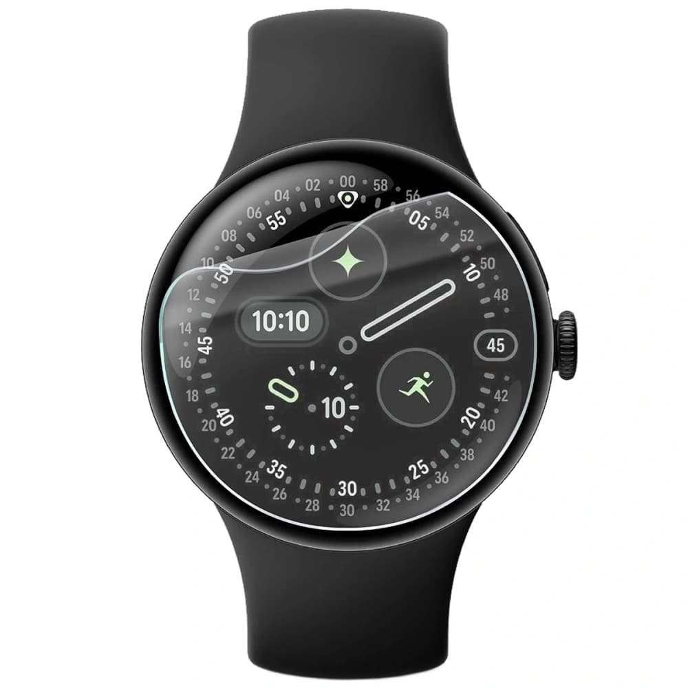 Ceas de sticlă Bizon Hydrogel Duo Google Pixel Watch 4 45mm [2 PACHET] - 2