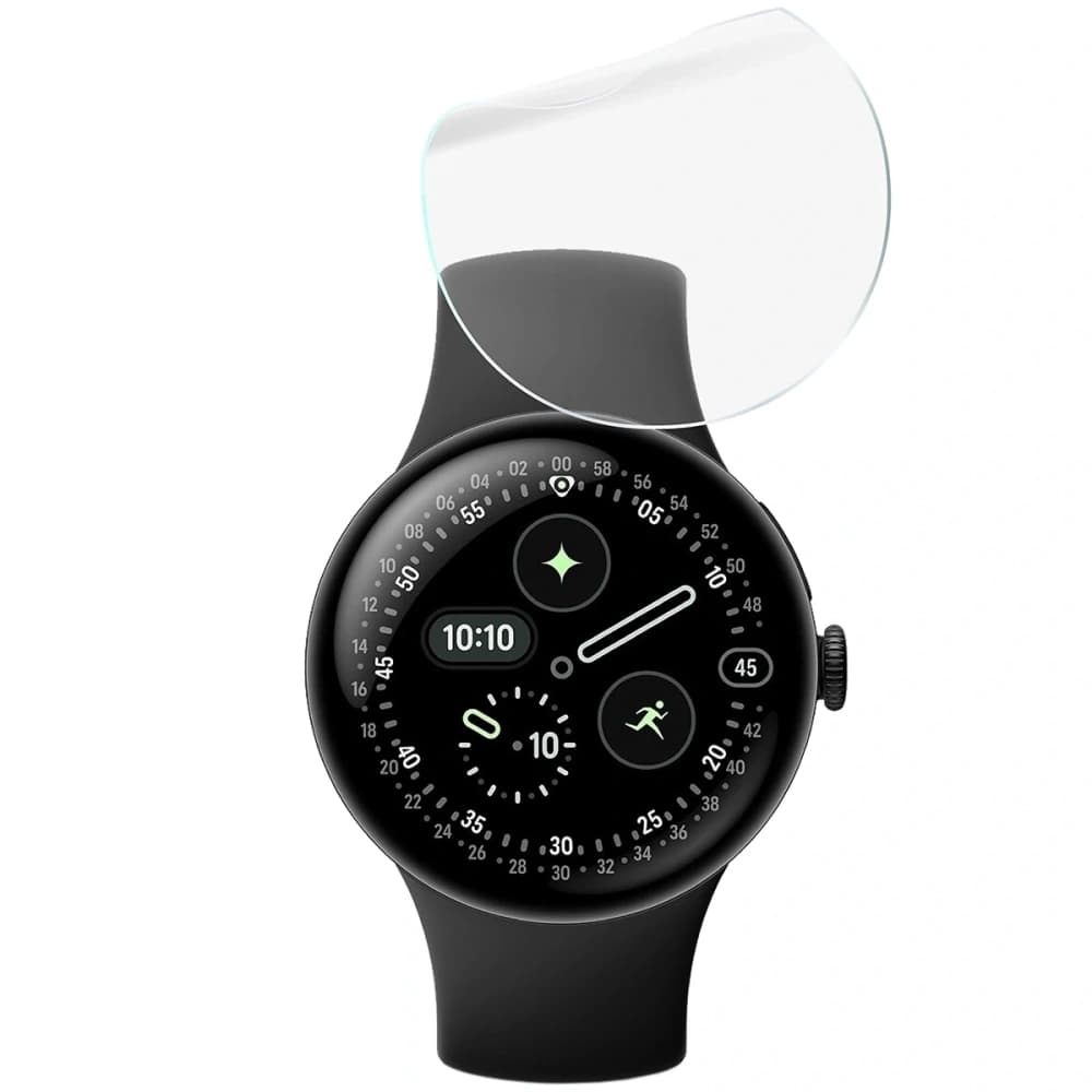 Ceas de sticlă Bizon Hydrogel Duo Google Pixel Watch 4 45mm [2 PACHET] - 5