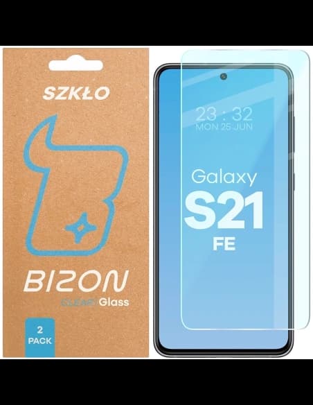Bizon Glass Clear Duo Samsung Galaxy S21 FE [2 CSOMAG]