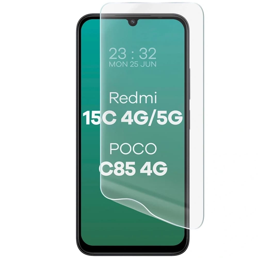 Bizon Glass Hydrogel Front Xiaomi Redmi 15C 4G / 5G / POCO C85 4G 173mm - 5