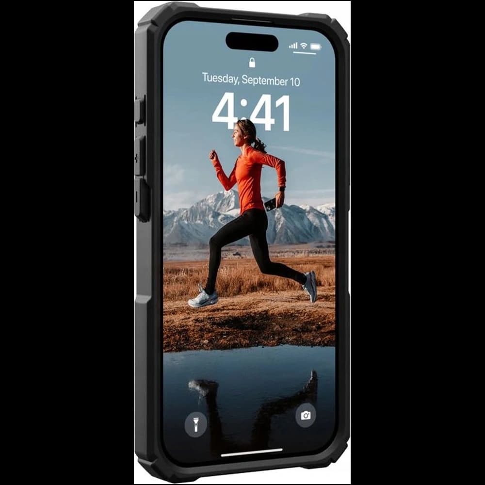 UAG Urban Armor Gear Plasma XTE állvány Apple iPhone 15 Pro MagSafe (fekete narancs) - 3