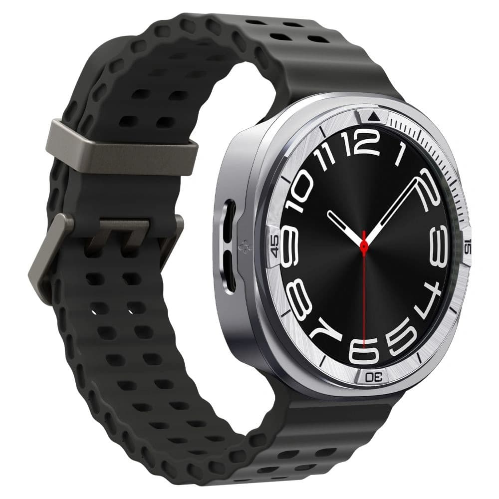 Spigen Bezel Tune Pro Pilot Samsung Galaxy Watch 8 44mm Ezüst - 7